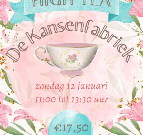 High Tea zondag 12 januari 2025