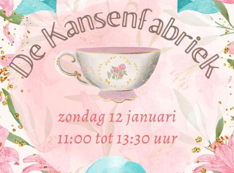 High Tea zondag 12 januari 2025